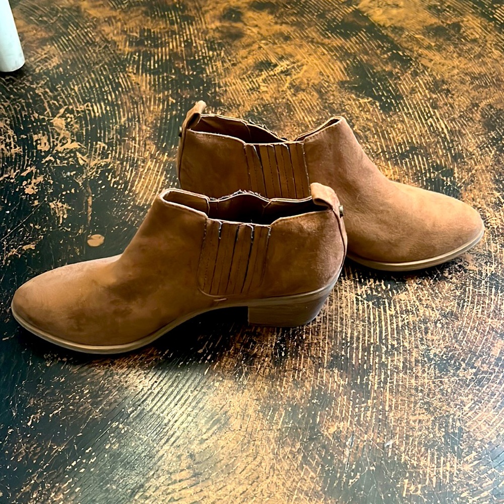 Melrose and market brown ankle boots